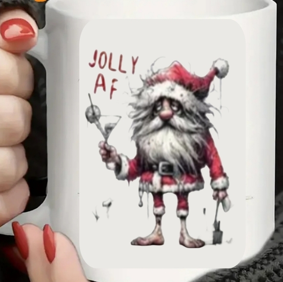 NEW Handmade Funny Holiday Mugs Several designs.  Crazy Frog - Picture 12 of 14